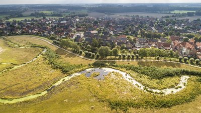 Der Emmerbach in Davensberg, Naturschutzgebiet Emmerbach mit angrenzenden Flächen