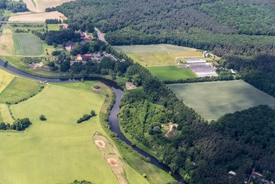 Lippe River, Datteln and Olfen, North Rhine-Westphalia, Germany