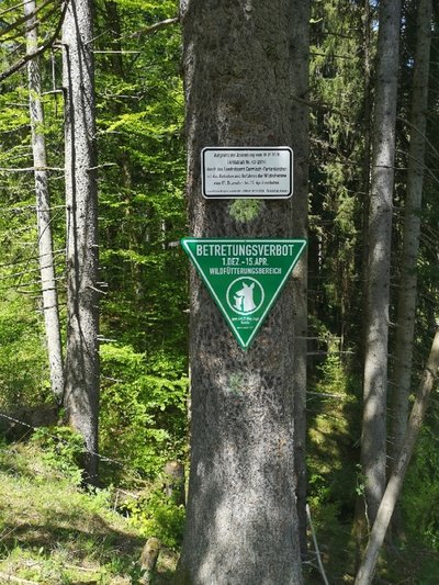 Wildschutzgebiet im Naturpark Ammergauer Alpen